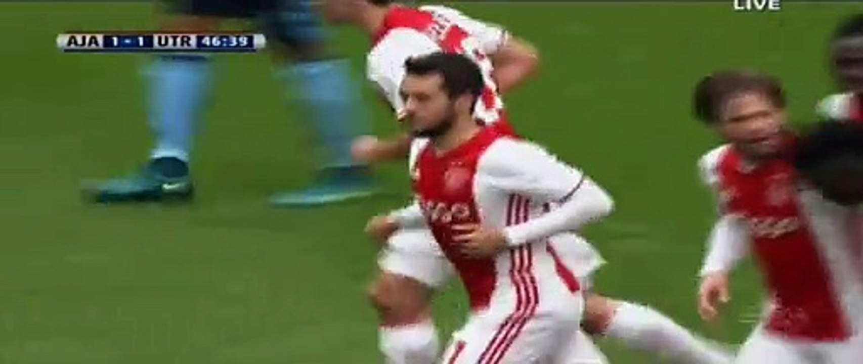 1-1 Ramon Leeuwin Own  Goal HD - AFC Ajax 1-1 FC Utrecht - 02.10.2016 HD