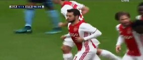 1-1 Ramon Leeuwin Own Goal Ajax 1-1 FC Utrecht  02.10.2016 HD
