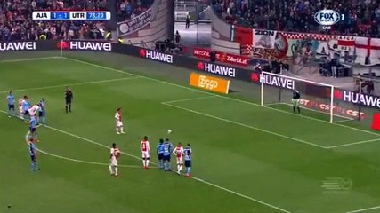 Lasse Schone Goal HD - Ajax 2 - 1 Utrecht 02-10-2016 HD