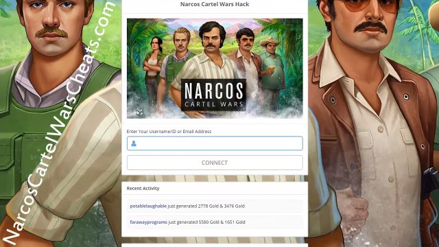 Narcos Cartel Wars Cheats - Gold generator [10k each week]