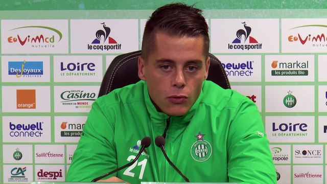 Ligue 1 OL - ASSE: conférence d'avant match de Romain Hamouma