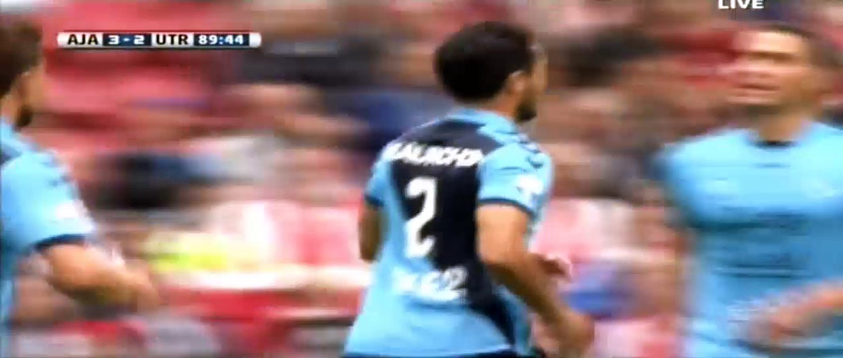 3-2 Mark van der Maarel Goal HD - AFC Ajax 3-2 FC Utrecht - 02.10.2016 HD