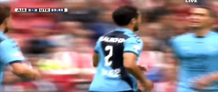 3-2 Mark van der Maarel Goal HD - AFC Ajax 3-2 FC Utrecht - 02.10.2016 HD
