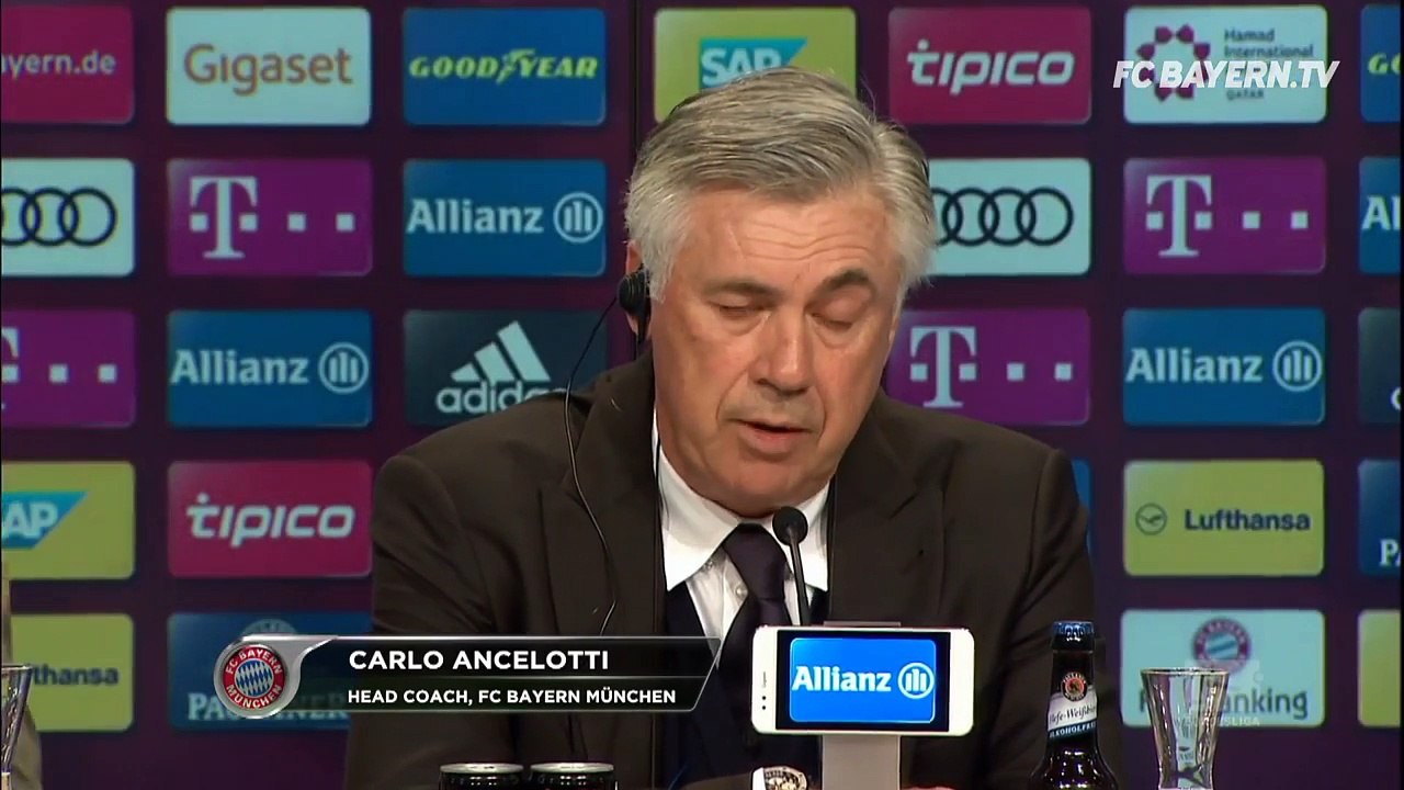 Carlo Ancelotti post match interview