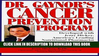 Collection Book Dr Gaynors Cancer Prevention Program