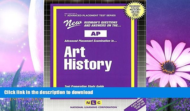 READ BOOK ART HISTORY (Advanced Placement Test Series) (Passbooks) (ADVANCED PLACEMENT TEST