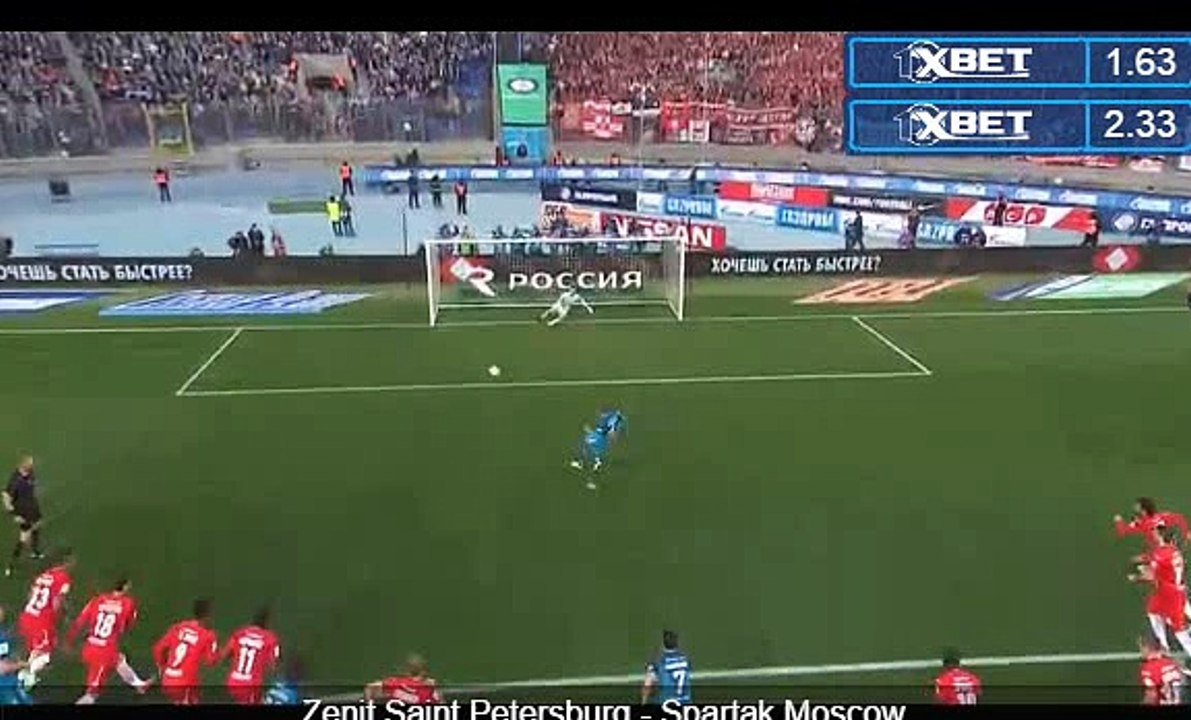 Domenico Criscito Penalty Goal HD - Zenit St Petersburg 1-0 Spartak Moscow 02.10.2016