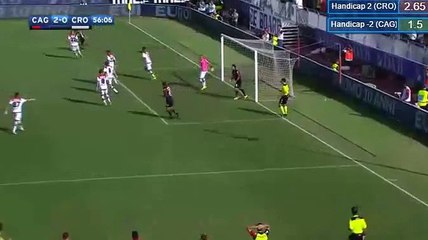 Simone Padoin Goal ~ Cagliari vs Crotone 2-0
