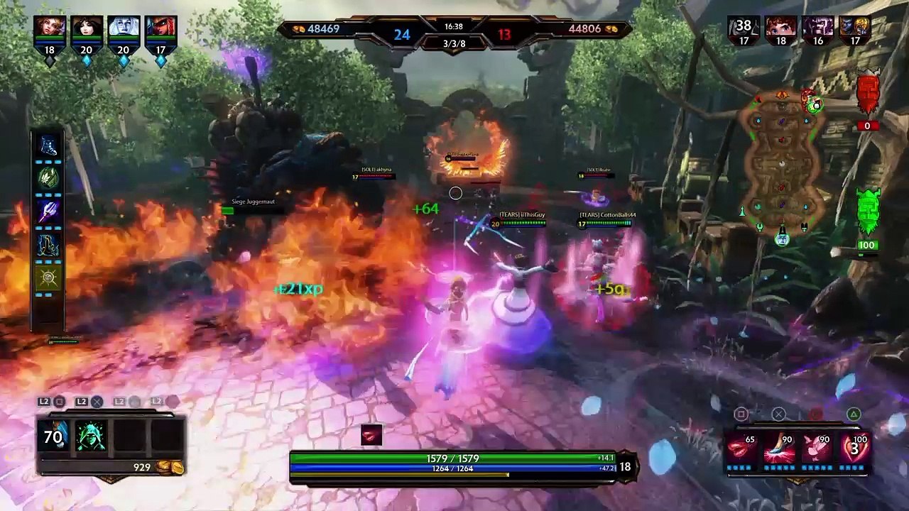 Smite Gameplay (Ps4) - Highlights #1