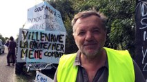 Zadistes à Villenave-d'Ornon : Olivier Cazaux, militant écologiste, dénonce la construction du golf