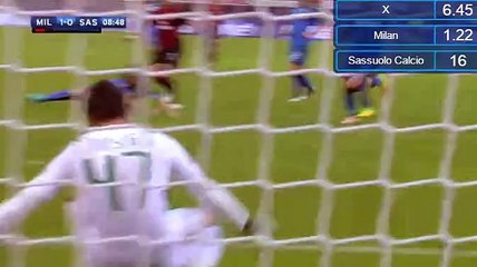 1-0 Giacomo Bonaventura Goal AC Milan 1-0 Sassuolo 02.10.2016 HD