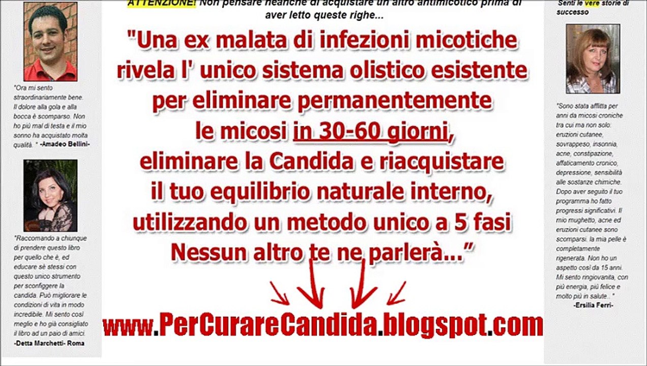Curare la candida