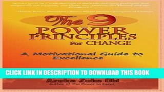 [New] The 9 Power Principles for Change: A Motivational Guide to Excellence Exclusive Full Ebook