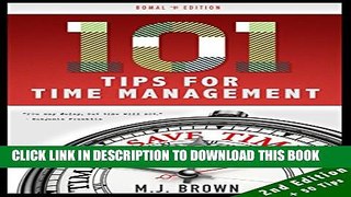 [PDF] Time Management: Productivity Mastery   Self Discipline With 101 Tips For Time Management