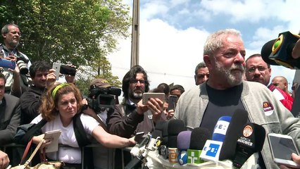 Lula vota em São Bernardo do Campo