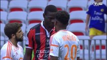 Super Mario Balotelli Second Yellow Card For A Slight Head Lock vs Lorient!