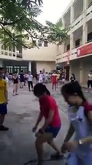 shuttlecock kicking - shuttlecock