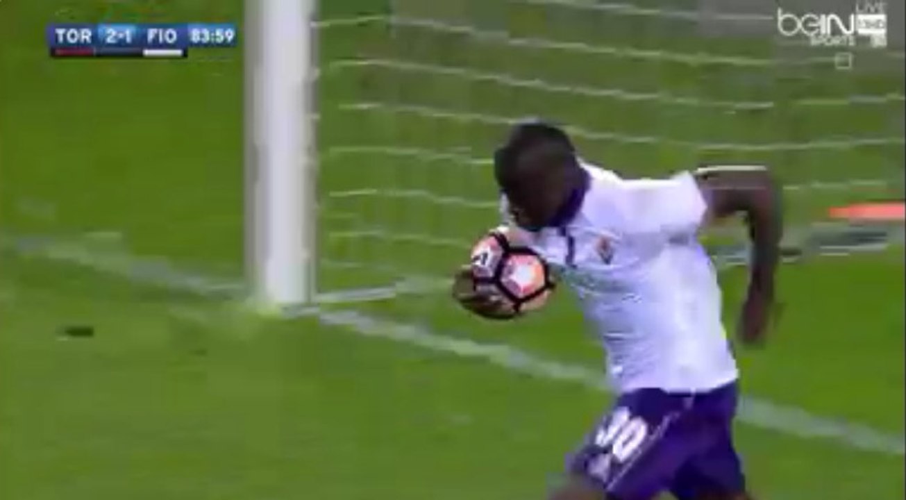 Khouma Babacar Goal - Torino FC 2-1 ACF Fiorentina (02/10/2016)