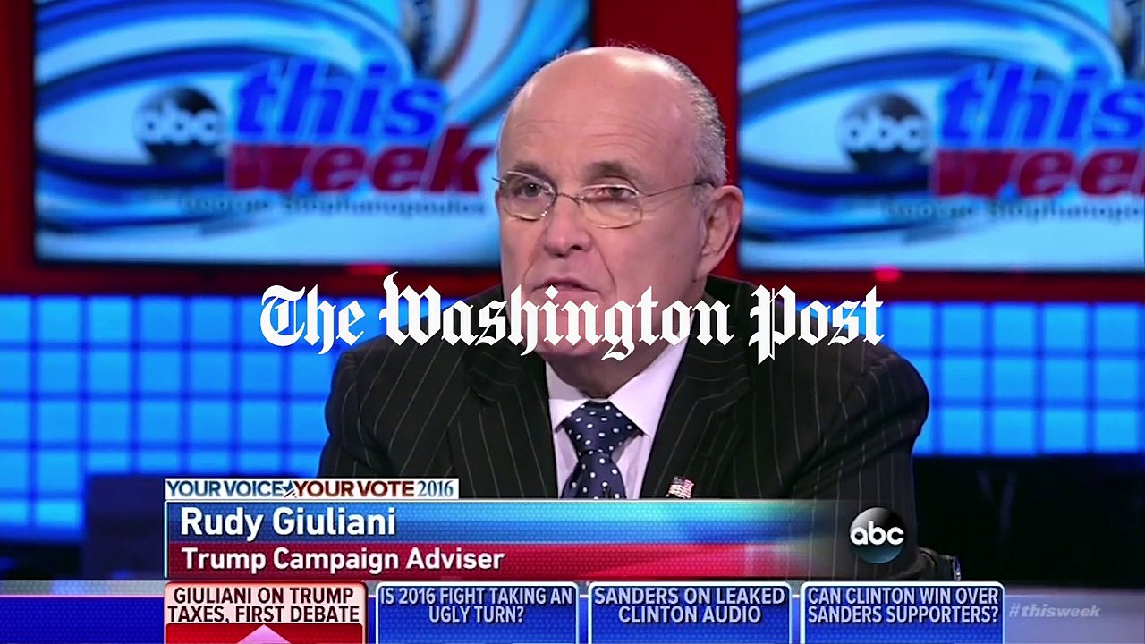 Trump surrogates say handling of tax laws was 'genius'