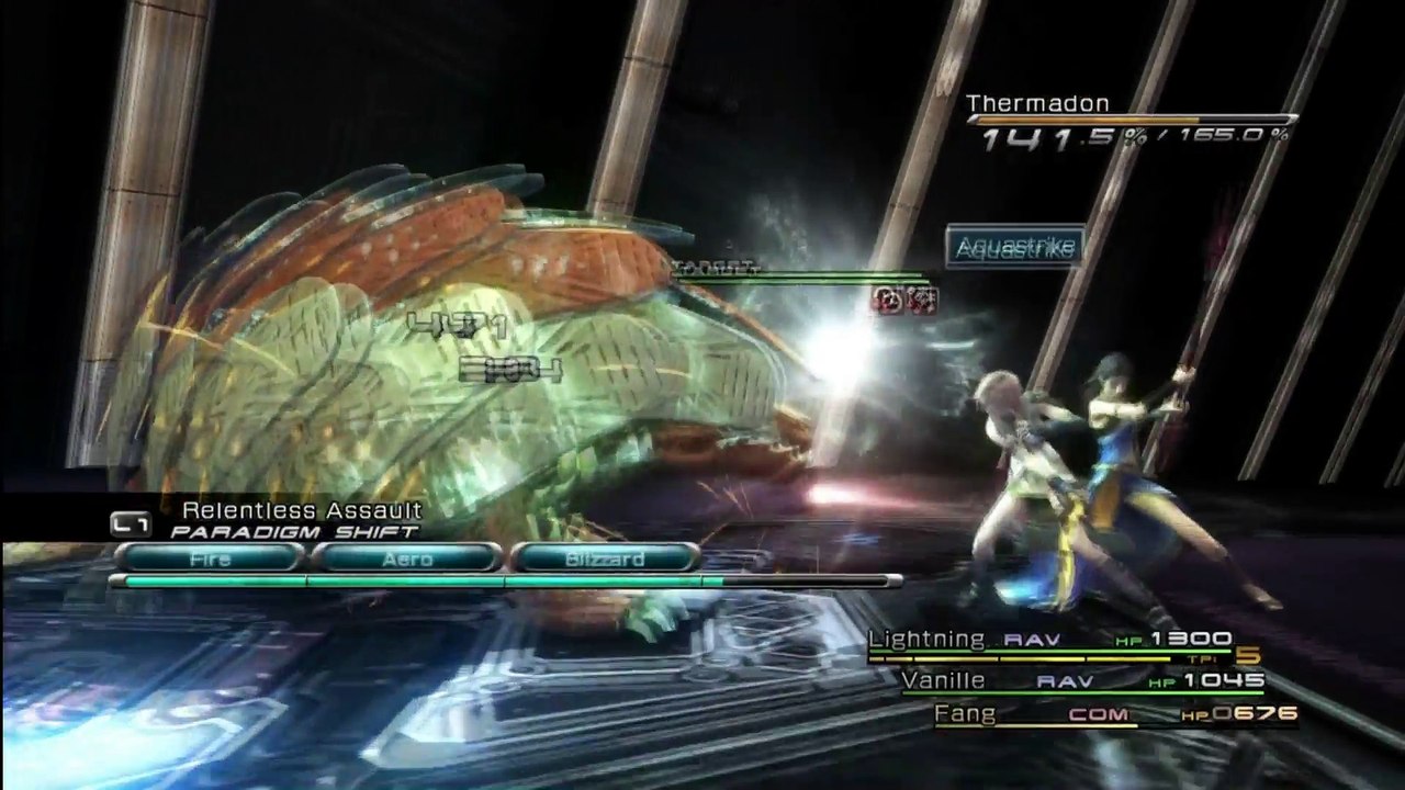 FINAL FANTASY 13 [HD] PART 61 - PALAMECIA (BRIDGE ACCESS)