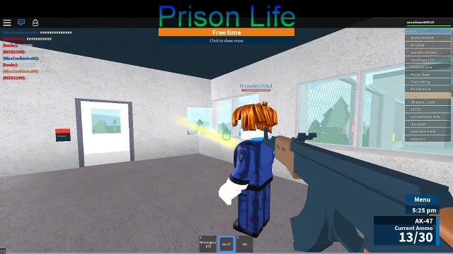 Roblox Prison Life With Soundwave689120 Video Dailymotion - roblox prison life v20 cheats