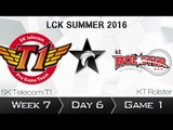 《LOL》2016 LCK 夏季賽 國語 W7D6 SKT T1 vs KT Game 1