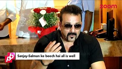 All Is Well Between Salman Khan and Sanjay Dutt - Bollywood News
