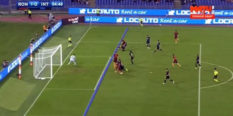 Edin Dzeko Goal - AS Roma	1-0	Inter 02.10.2016