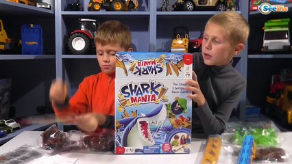 SHARK MANIA АКУЛА съела Пиратов! Игры для детей - Играем с Игорьком и Богданом Games for children