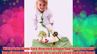 Buy Schlummersack Winter Baby Sleep Sack Wearable Blanket Long Sleeves 3.5 Tog - Forest Friends