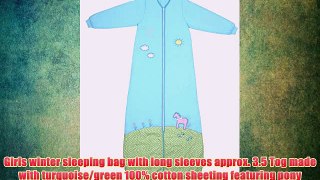 Buy Girls Winter Sleeping Bag Long Sleeves 3.5 Tog - Pony - 12-36 months/43inch Hot Sell