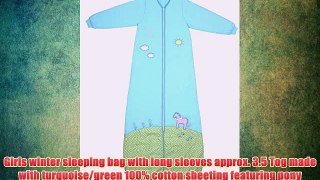 Get Girls Winter Sleeping Bag Long Sleeves 3.5 Tog - Pony - 12-36 months/43inch Hot Sell