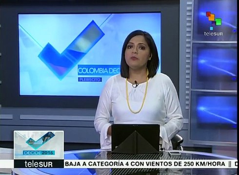 Premio Nobel de la Paz pide a colombianos voten en plebiscito