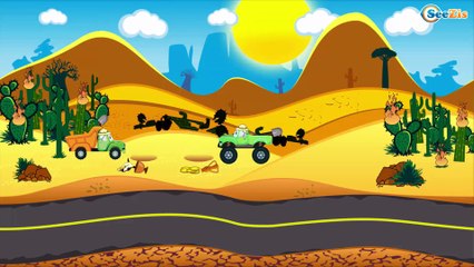 Tracteur pour bébés et Camion - Voiture pour Enfants - Dessins animés pour bébés