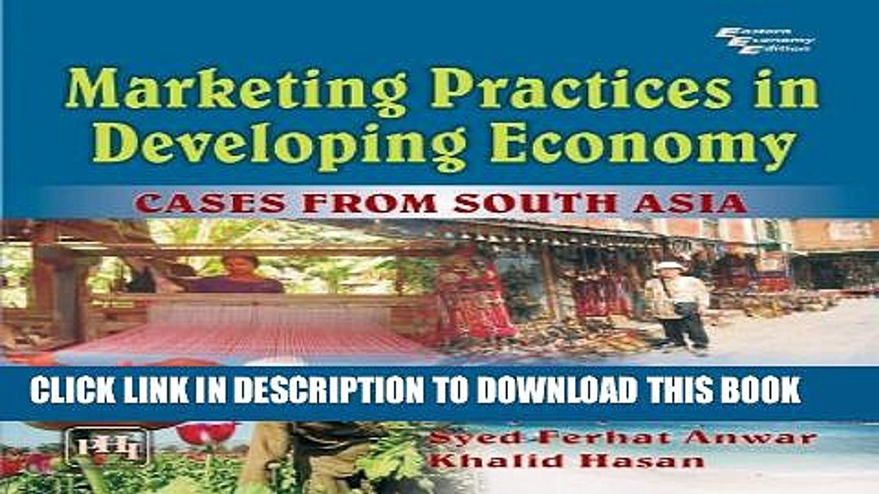 [PDF] Marketing Practices in Developing Economy: Cases from South Asia Full Online
