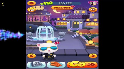 Talking Tom Gold Run Deputy Hank Gameplay (2,000,000 High Score)