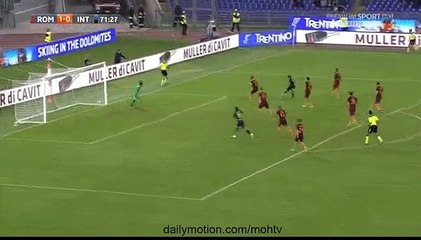 Ever Banega Goal - Roma 1-1 Inter 02.10.2016
