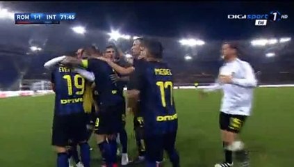 Ever Banega Goal AS Roma 1-1 Inter 02.10.2016 HD