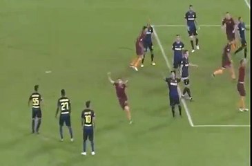 Goal Manolas. Roma 2 - 1 Inter