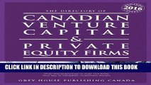 [PDF] Canadian Venture Capital   Private Equity Firms, 2016 Popular Online