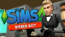 BIEBER BOT CONSPIRACY - The Sims 4 Funny Highlights #79