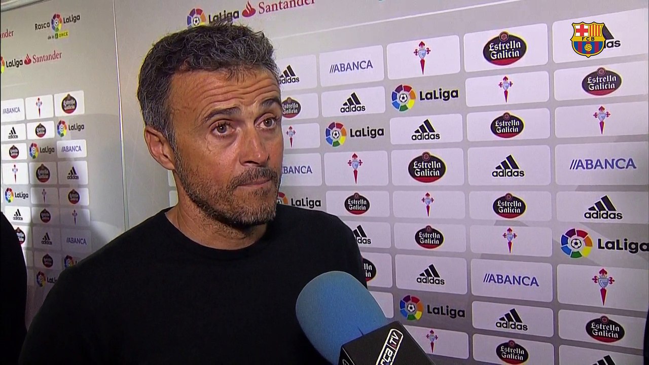 Luis Enrique: "Nos levantaremos y competiremos en el próximo partido"