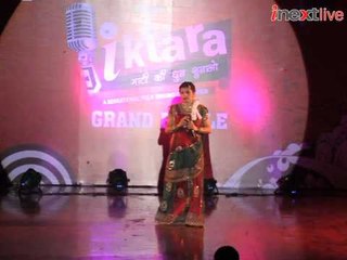 Jyoti Pandey - Allahabad - iktara Grand Finale Filmi Folk round