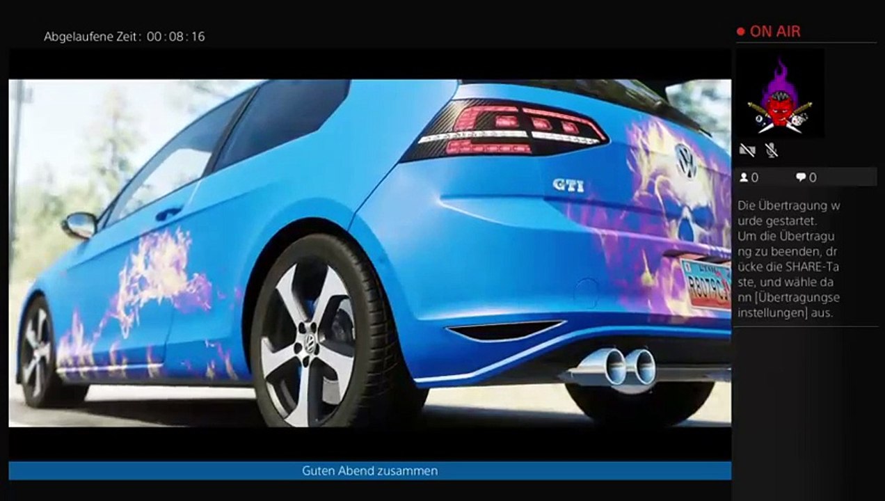 PS4-Live-Übertragung von VinDieselDerCool