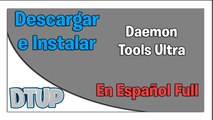 Descargar e Instalar Daemon Tools Ultra Full en Español MEGA