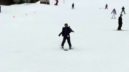 First Time Skiing for Thai Exchange Student