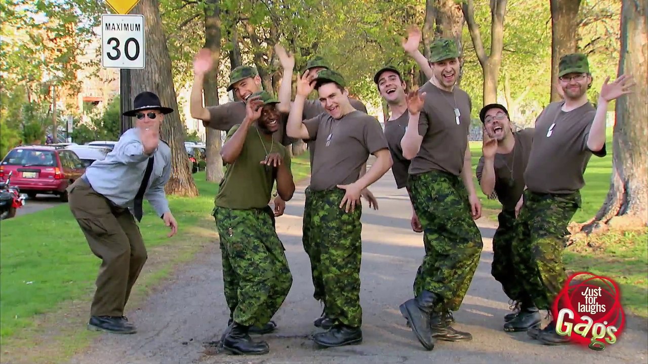 Gay Army Prank