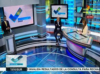 Avanza el conteo en el plebiscito colombiano por la paz en Colombia