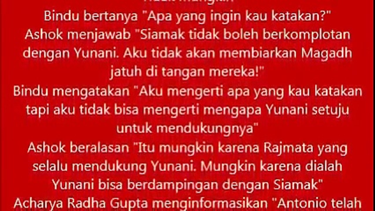 Chakravartin Ashoka Samrat Eps 425 - 15th September 2016 | Sinopsis Bhs Indonesia