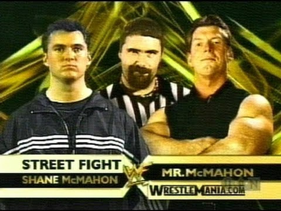WWF WrestleMania 17 Vince McMahon Vs Shane McMahon Full Match en Español Pt.2